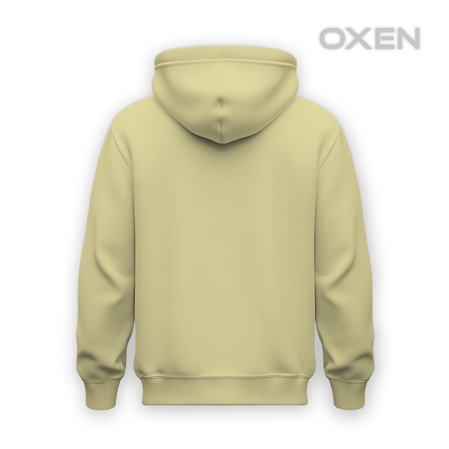 Classic Beige Plain Hoodie