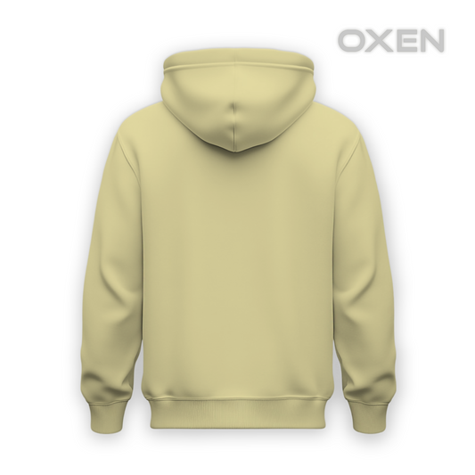 Classic Beige Plain Hoodie